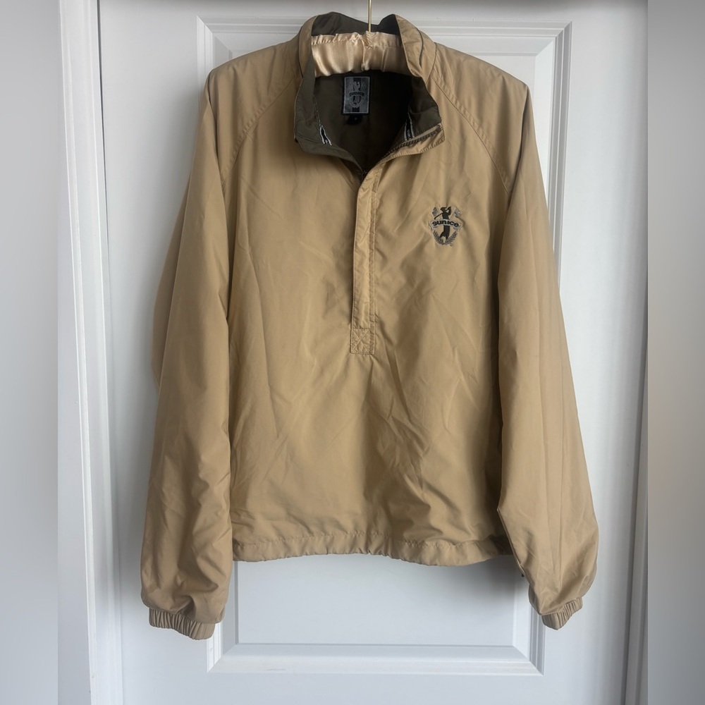 Sunice Beige Golf Windbreaker Jacket